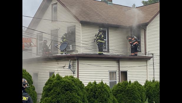 Many houses have porch roofs that have direct access to one or more bedrooms. Get to the porch roof by ground ladder or aerial. Conducting VEIS maybe a good alternative tactic for search.